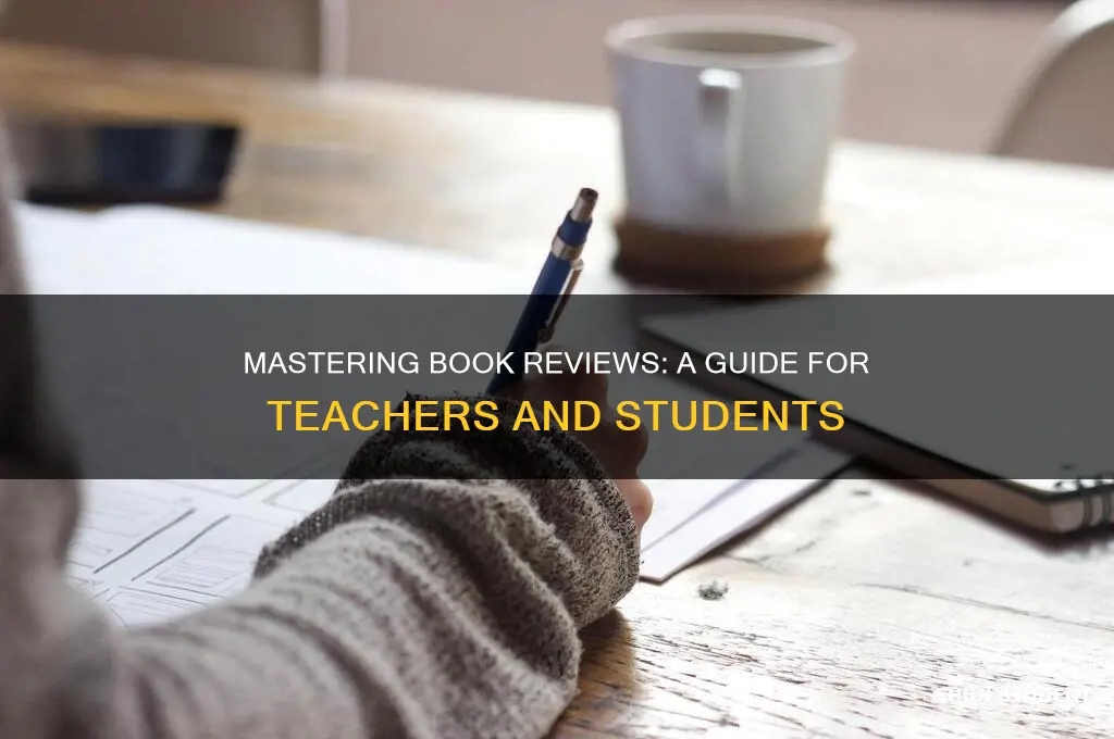 how to teach students to write a book review
