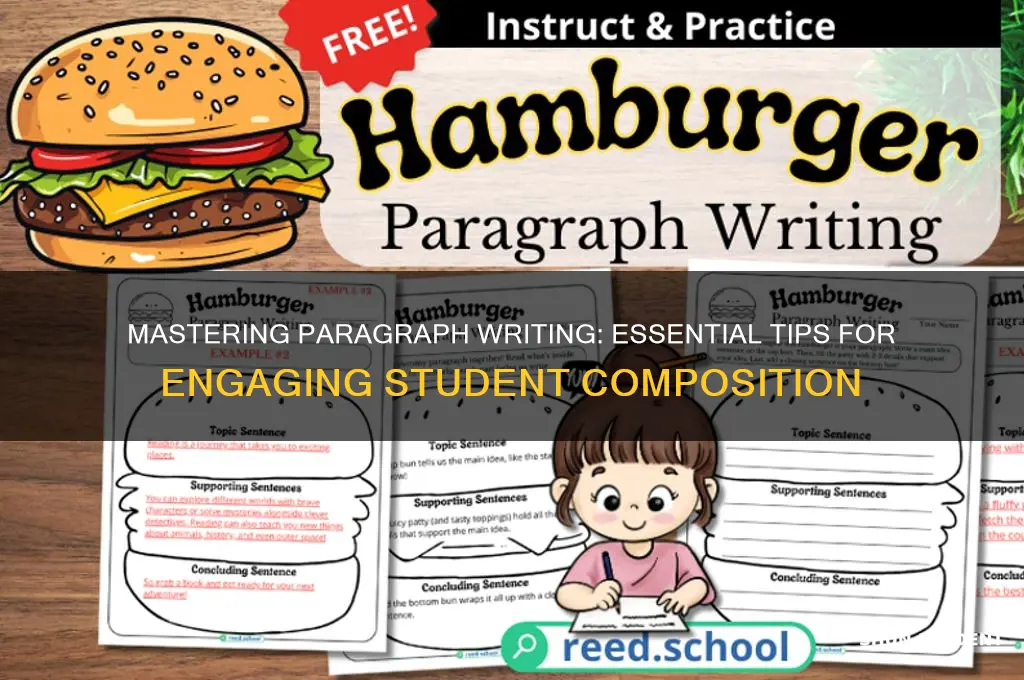 how to teach students to write a good paragraph