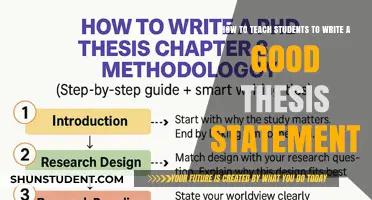 Mastering Thesis Writing: Essential Tips for Crafting Strong Statements