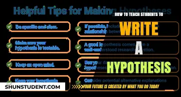 Mastering Hypothesis Writing: Essential Tips for Engaging Student Scientists