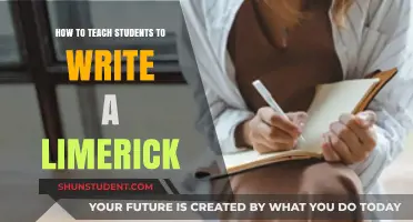 Mastering Limericks: Fun Steps to Teach Students Creative Poetry Writing