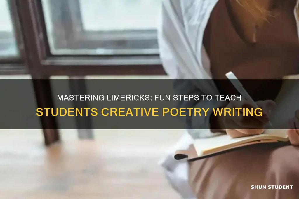 how to teach students to write a limerick