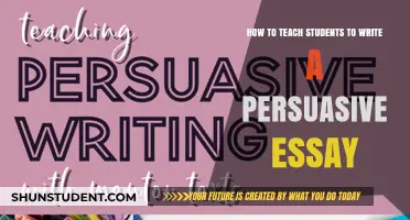 Mastering Persuasive Writing: Effective Strategies for Teaching Essay Crafting