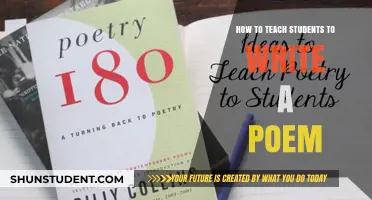 Unlocking Creativity: A Guide to Teaching Students Poetry Writing