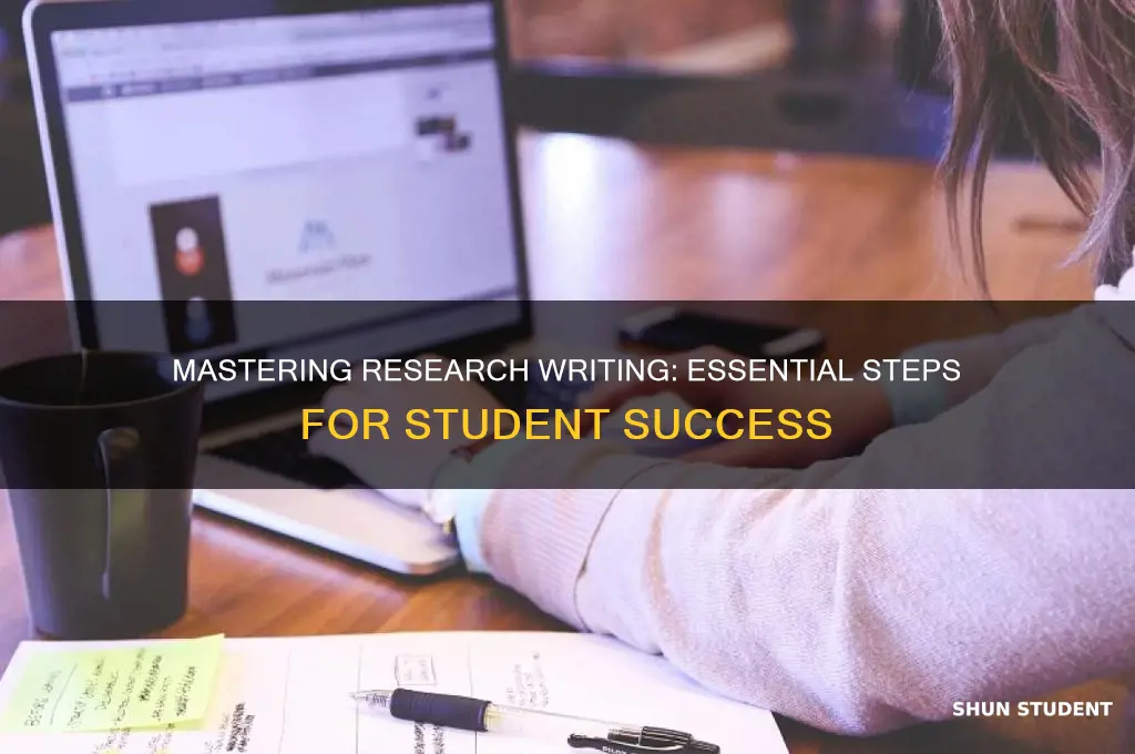 how to teach students to write a research paper