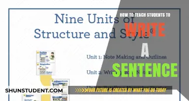 Mastering Sentence Structure: Effective Strategies for Teaching Students Writing