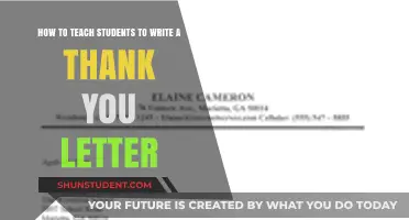 Teaching Gratitude: A Guide to Writing Meaningful Thank You Letters