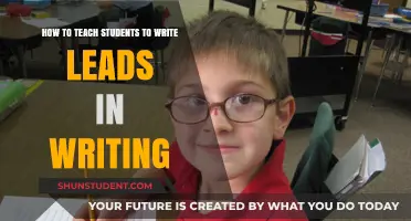 Mastering the Art of Writing Leads: A Guide for Teachers