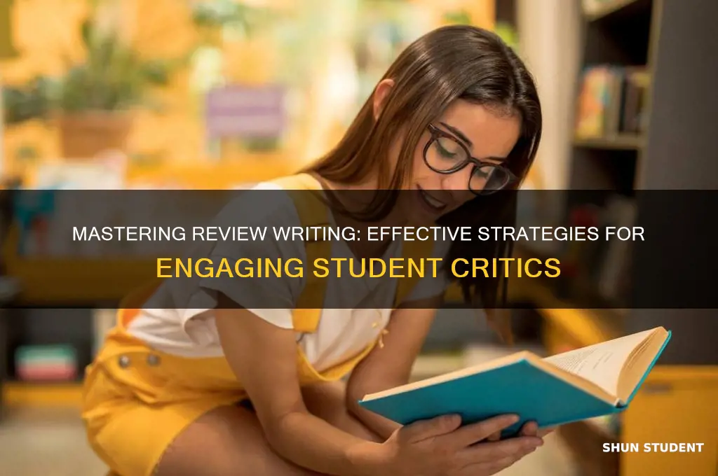 how to teach students to write reviews