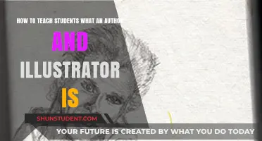 Teaching Students the Roles of Authors and Illustrators in Books