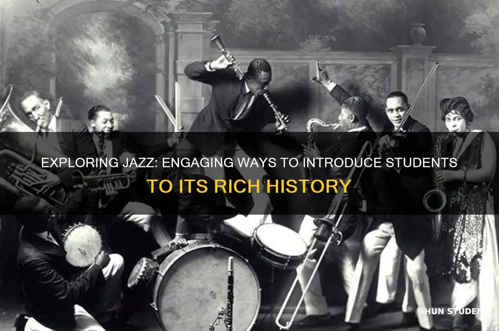 how to teach students what jazz music is
