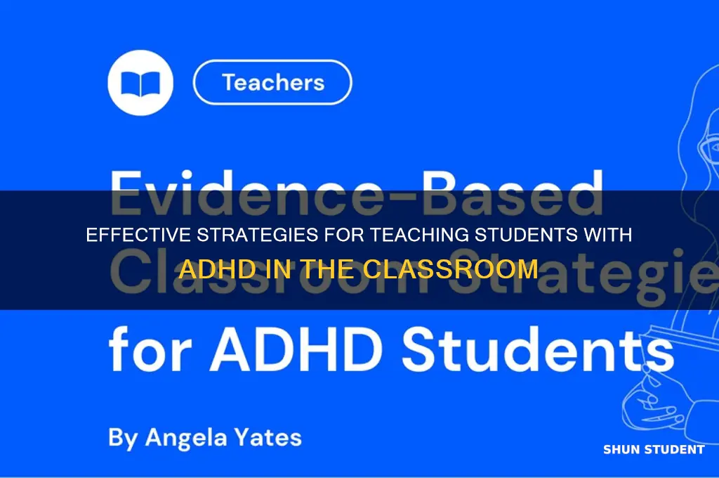 how to teach students with adhd