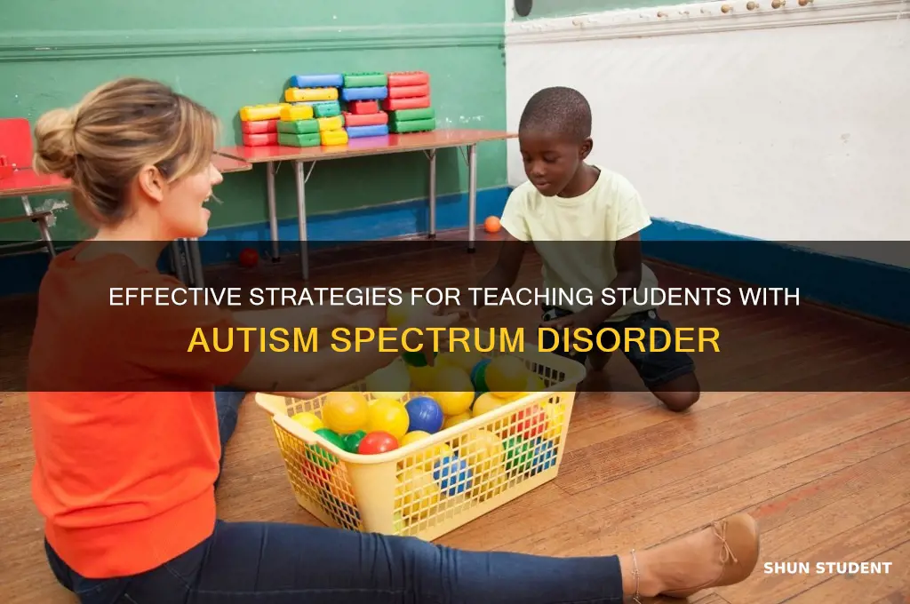 how to teach students with asd