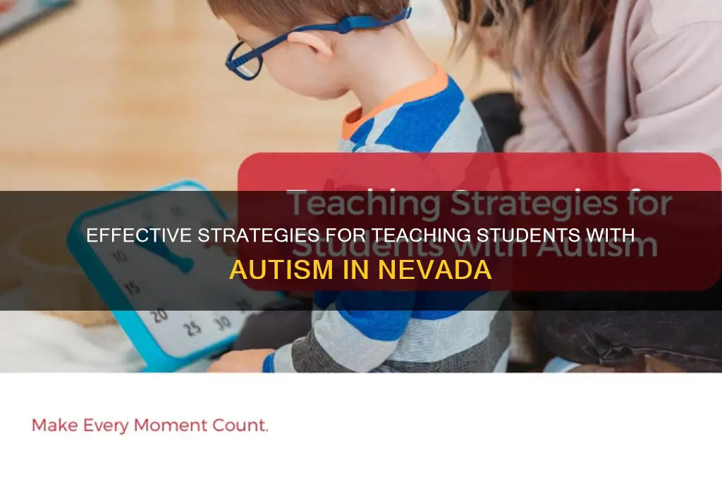 how to teach students with autism in nv