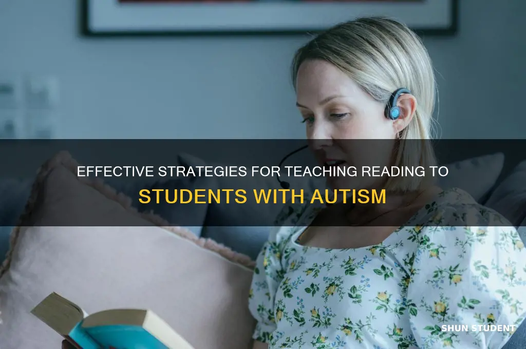how to teach students with autism to read