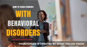 Effective Strategies for Teaching Students with Behavioral Disorders