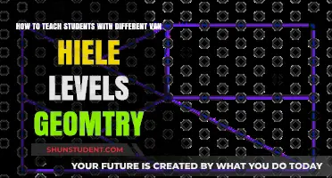 Tailoring Geometry Instruction for Diverse Van Hiele Levels in Students