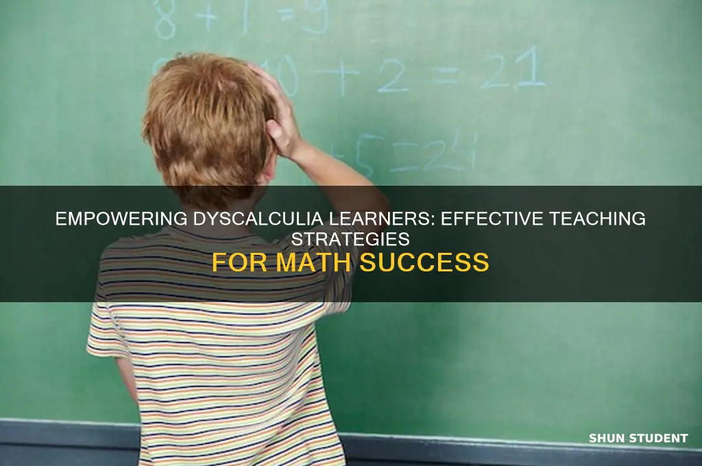 how to teach students with dyscalcia