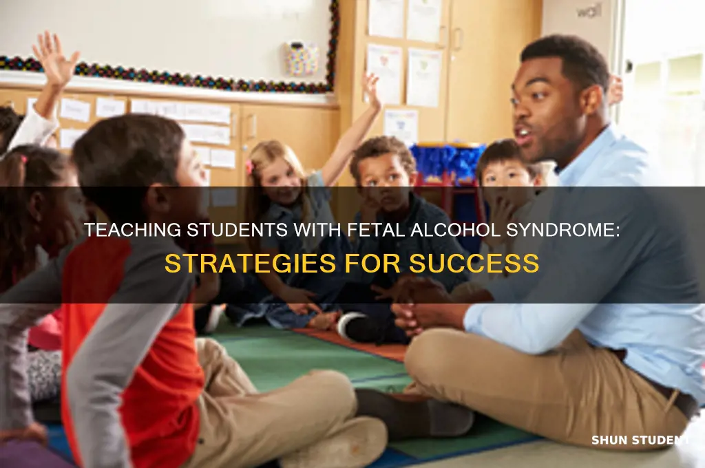 how to teach students with fetal alcohol syndrome