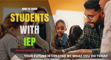 Effective Strategies for Teaching Students with IEPs in Inclusive Classrooms