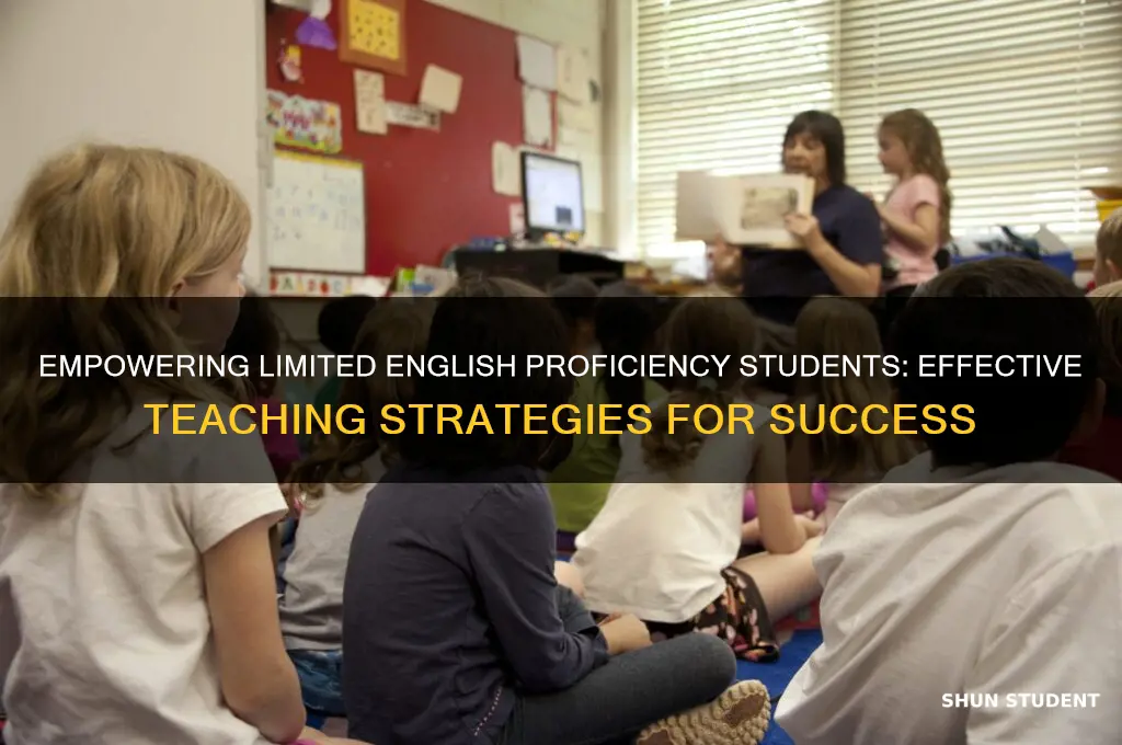 how to teach students with limited english proficiency