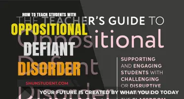 Strategies for Teaching Students with Oppositional Defiant Disorder