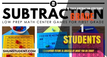Effective Subtraction Strategies for Engaging Grade 1 Learners