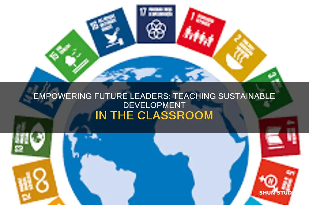 how to teach sustainable development to students