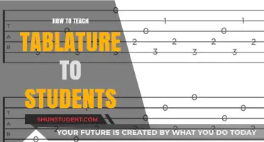 Mastering Tablature: Effective Teaching Strategies for Guitar Students