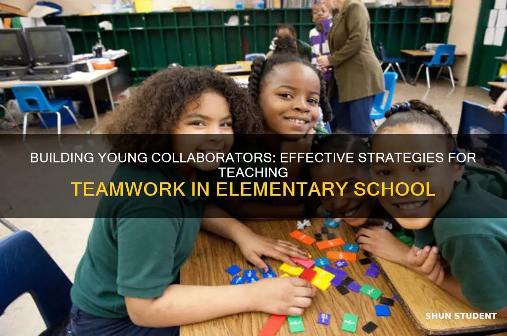 how to teach teamwork to elementary students