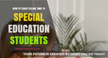Teaching Time: Strategies for Special Education Students to Master Clocks
