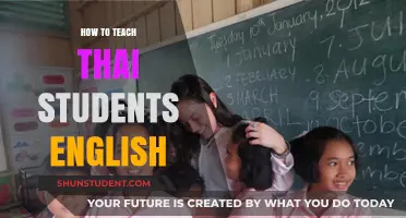 Effective Strategies for Teaching English to Thai Students Successfully