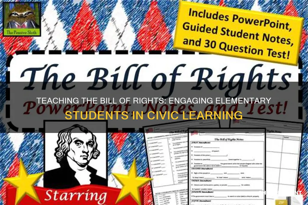 how to teach the bill of rights to elementary students