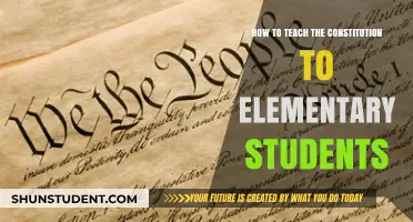 Engaging Ways to Teach the Constitution to Young Learners