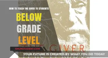 Teaching 'The Giver' to Struggling Readers: Strategies for Success