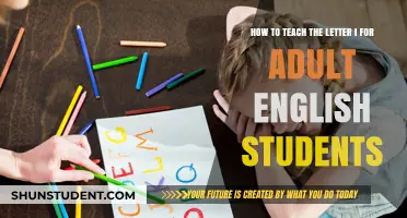 Mastering the Letter 'I': Effective Strategies for Adult English Learners