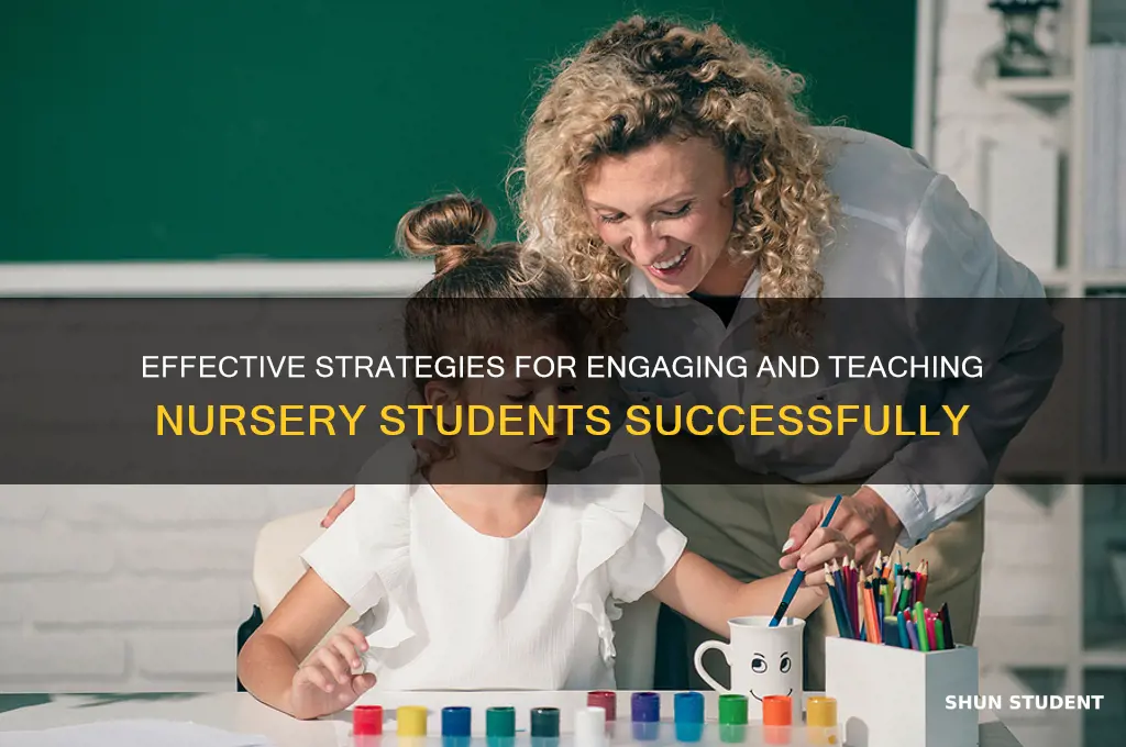 how to teach the nursery students