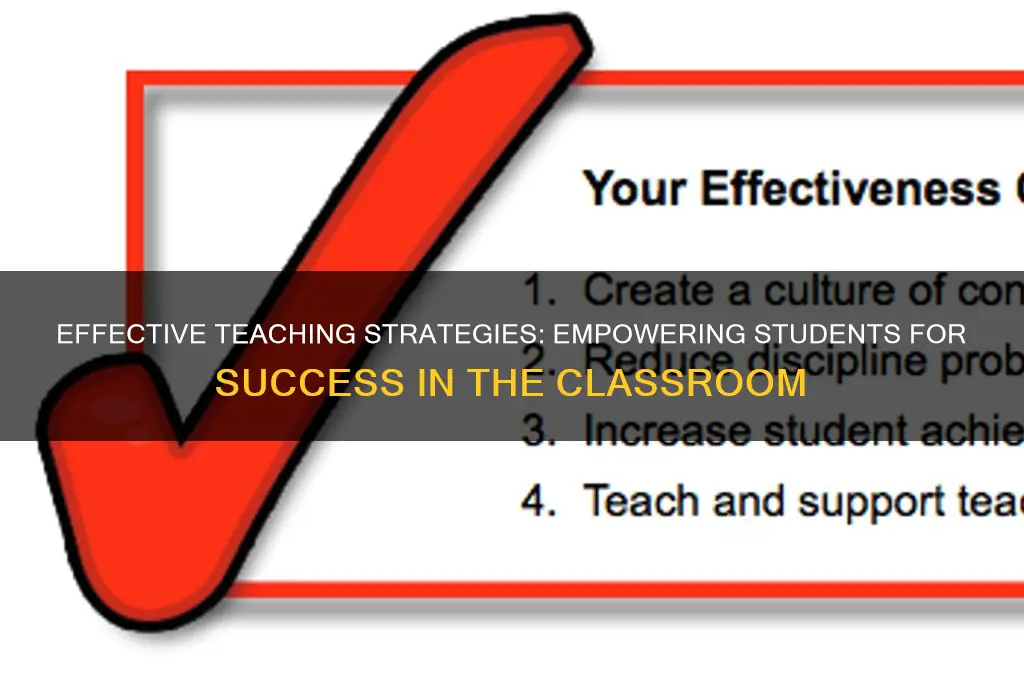 how to teach the students by teacher