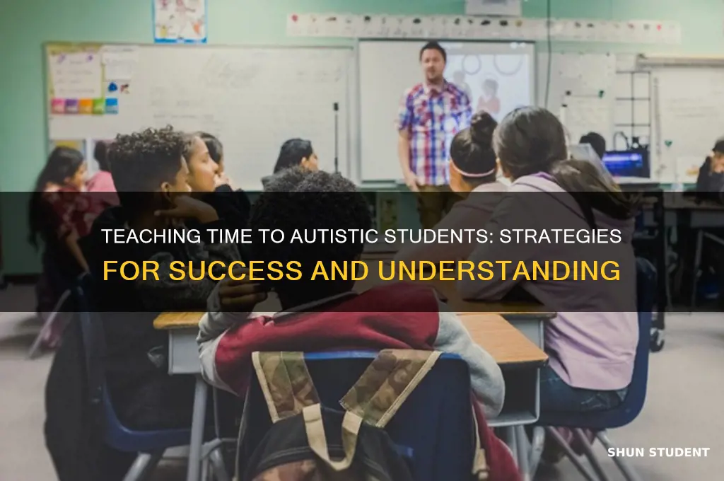 how to teach the time to autistic students