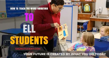 Teaching Vibration to ELL Students: Creative Strategies for Effective Learning