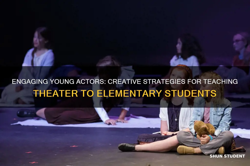 how to teach theater to elementary students