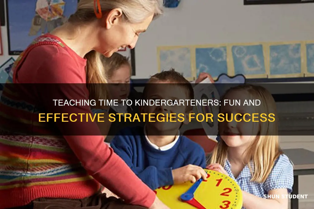 how to teach time to kindergarten students