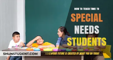 Teaching Time to Special Needs Students: Effective Strategies and Tools