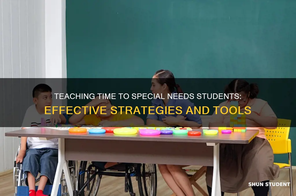 how to teach time to special needs students