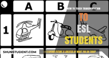 Teaching Transportation to ESL Students: Creative Strategies and Engaging Activities