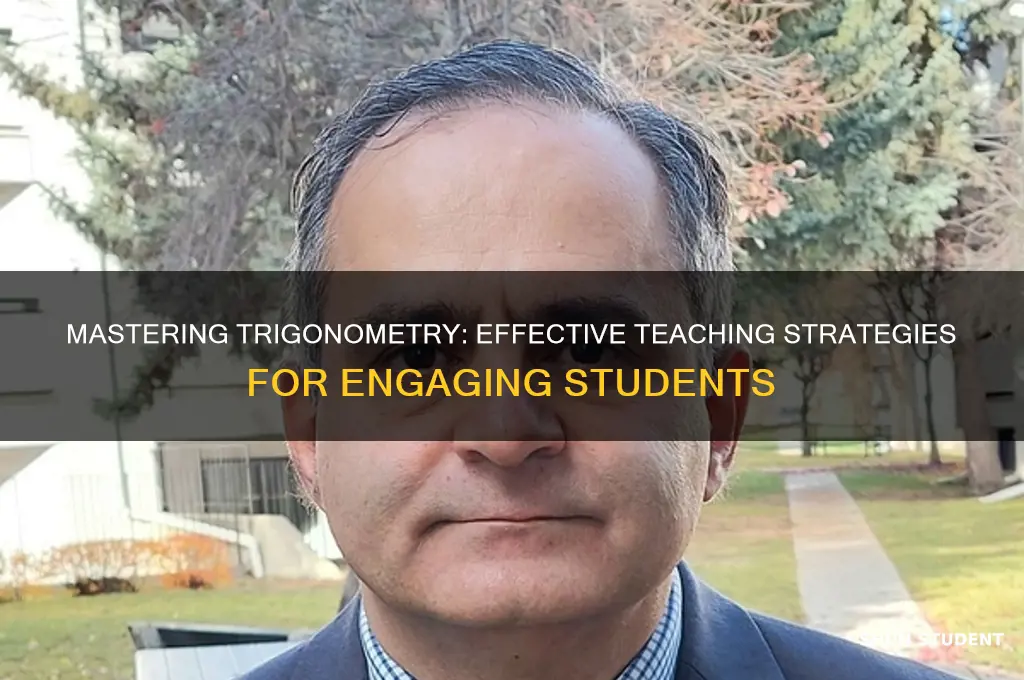 how to teach trigonometry to students