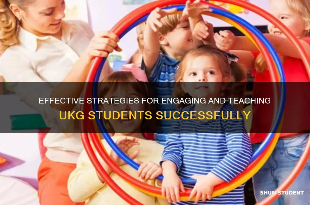 how to teach ukg class student