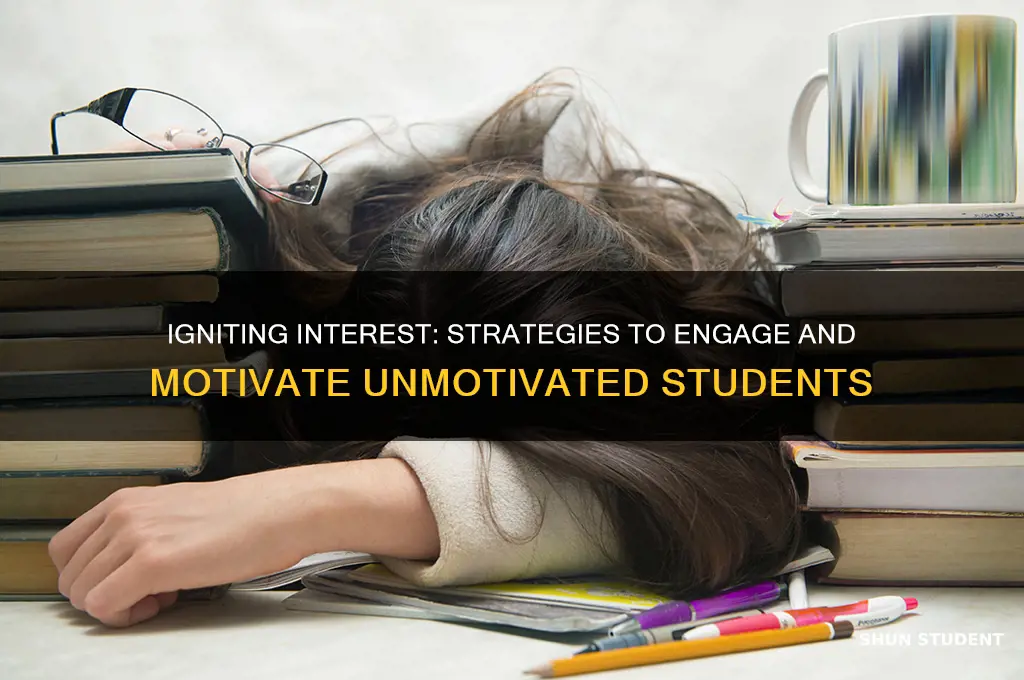 how to teach unmotivated students