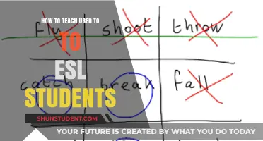 Mastering 'Used To': Effective Strategies for Teaching ESL Students