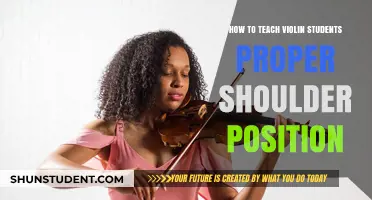 Mastering Violin Posture: Teaching Students Correct Shoulder Alignment Techniques